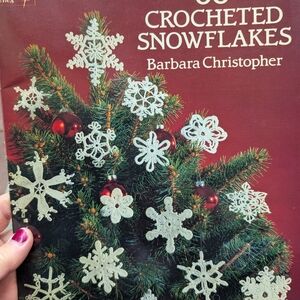 Crocheted Snowflakes Book